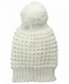 Jessica Simpson Women's Shine Chunky Beanie - Cloud Dancer - CY12KPV7JUT