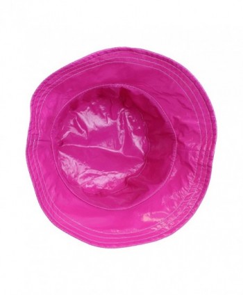 Patent Reversible Waterproof Bucket Foldable in Women's Rain Hats