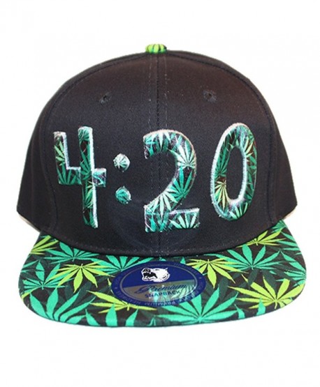 Loyal Cloth Weed 420 Snapback Design Cap - Full Weed - CL129W1K74D