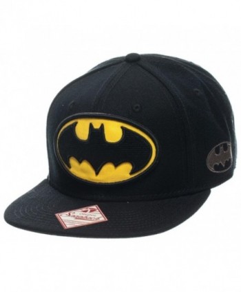 Batman - Logo Black Snapback Hat Size ONE SIZE - CL11YEOKLU9