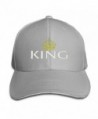 Updated King And Queen Couple Lover Men Baseball Cap Snapbacks - Ash - C312M4MFOAD