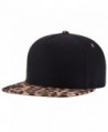 ChezAbbey Fashion Solid Flat Brim Hip Hop Adjustable Hat Snapback Baseball Cap - Pattern 2 - CV17Y0TYWG6