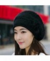 French Beanie Cashmere Womens Elegant