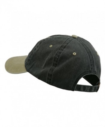 Wording Grandpa Embroidered Washed Tone in Men's Baseball Caps