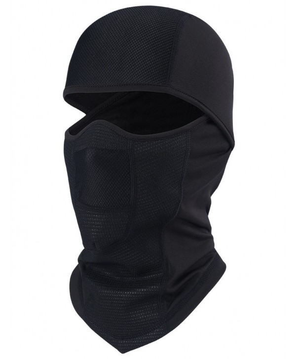 ChinFun Balaclave Windproof Motorcycle Comfortable - A Black Balaclava-Fleece Lining - CI186L87DIA