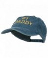 Number Daddy Embroidered Washed Cotton