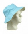 Womens Ponytail Bucket Blue Ivory