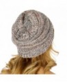 C C Unisex Multicolor Cable Beanie in Women's Skullies & Beanies