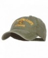 Marine Veteran Military Embroidered Washed