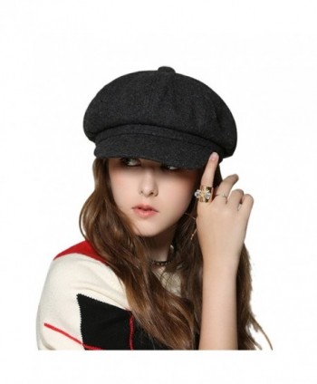 Womens Newsboy Beret Visor Ladies