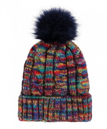 Arctic Heathered Multicolor Beanie Pompom