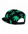 Marijuana Snapback Baseball Headwear Adjustable in Women's Baseball Caps