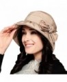 Maitose Women's Waterproof Windproof Bucket Hat - Beige - C1126NODMXP