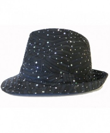 Bling Sparkle Glitter Fedora Hat