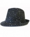 Bling Sparkle Glitter Fedora Hat