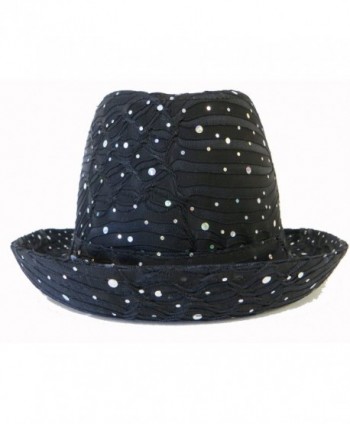 Bling Sparkle Glitter Fedora Hat in Women's Fedoras