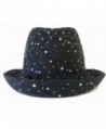 Bling Sparkle Glitter Fedora Hat in Women's Fedoras