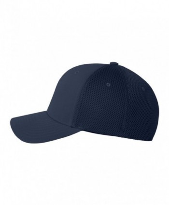 Flexfit Structured Mid-profile Ultrafiber Cap with Air Mesh Sides (Navy- Large/X-Large) - CX1192123NR