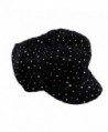 Glitter Sequin Newsboy Style Relaxed in Women's Newsboy Caps