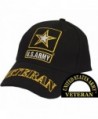 United States Army Veteran II Black Hat Cap USA - CC11COQCARP