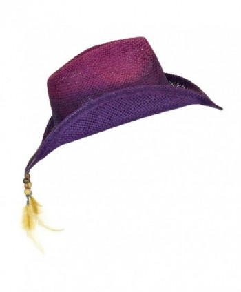 Peter Grimm Womens Purple Shapeable in Women's Cowboy Hats