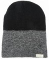 NEFF Men's Duo Beanie - Black Heather/Black - CH11W05CZC1