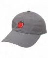 City Hunter C104 Apple Cotton Baseball Dad Cap 19 Colors - Light Grey - CH17AYXNLZL