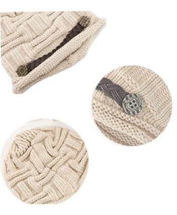 Womens Winter Earmuffs Slouchy Crochet in Women's Skullies & Beanies