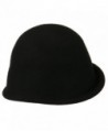 Womens Unique Brim Wool Cloche in Women's Bucket Hats