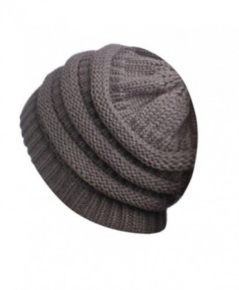 Digood Beanie Turban Stretch Ponytail