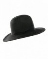 NYFASHION101 Lightweight Solid Panama Fedora