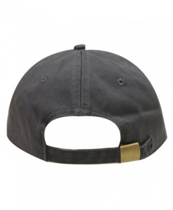 City Hunter Cotton Baseball Charcoal in Women's Baseball Caps