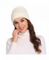 Chigant Stretchy Beanie Women White