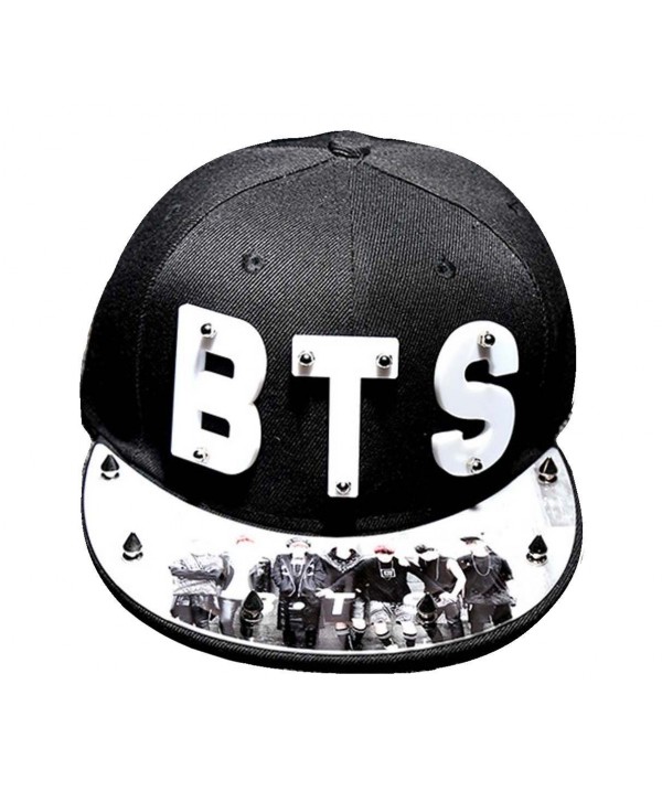 Kpop BTS Baseball Cap Bangtan Boys JIN SUGA JIMIN V Hat - White - CN12HDTMAHR