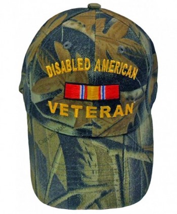 Disabled American Veteran Camouflage Baseball Cap Camo - CX11DJ3N8JH