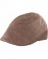 Henschel Faux Leather Ivy Scally Cap 6 Panel Driver 6216 - CT114WJFII1