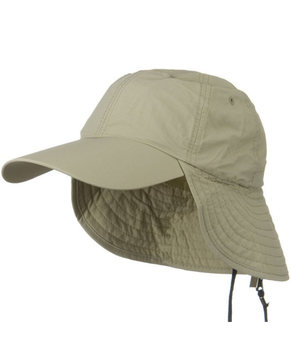 UV 50+ Outdoor Talson UV Flap Cap - Khaki - CG11918I9AL