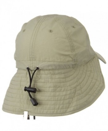 UV 50+ Outdoor Talson UV Flap Cap - Khaki - CG11918I9AL