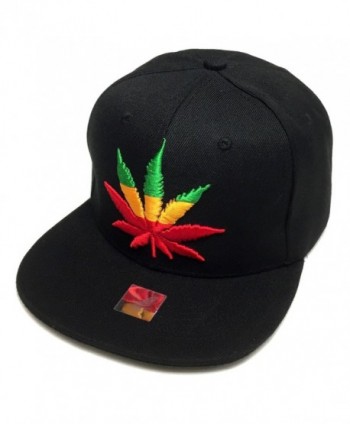 Marijuana Snapback Embroidered Adjustable Baseball