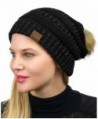 NYFASHION101 Exclusive Stretch Cable Beanie
