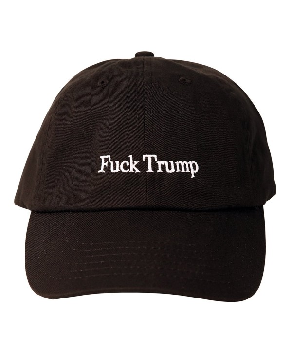 Fuck Trump Dad Hat (Black) - CJ17YI9O66W