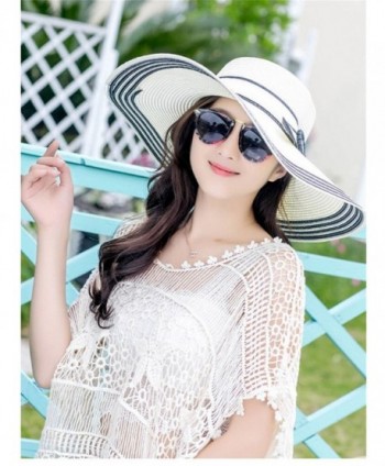 Elufly Womens Floppy Foldable Sunscreen in Women's Sun Hats