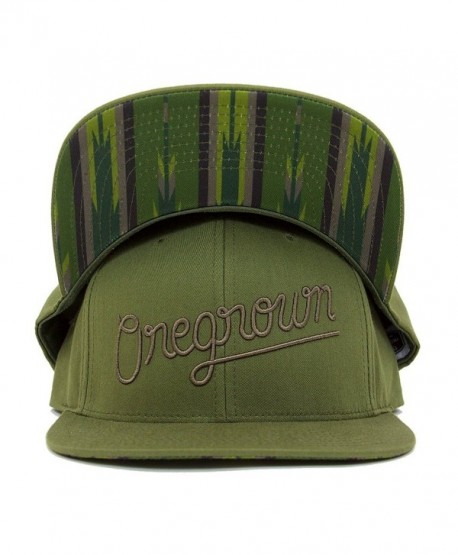 Oregrown Original Snapback - Army Green - C5188E36Q4A