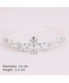 Bienna Birthday Rhinestones Headpiece Girls Silver