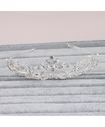 Bienna Birthday Rhinestones Headpiece Girls Silver in Women's Headbands in Women's Hats & Caps