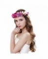 Beautiful Flower Garland Headband Adjustable