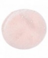 Lisainthus Women's Soft Angora Pearl French Beret Hat - Pink - CN186G5ZZ4H