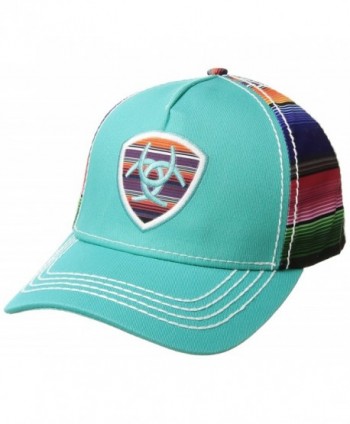 Ariat Women's 7-Post Snap Closure Cap - Turquoise - CY187NCMX36