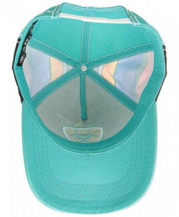 Ariat Womens 7 Post Closure Turquoise in Women's Baseball Caps