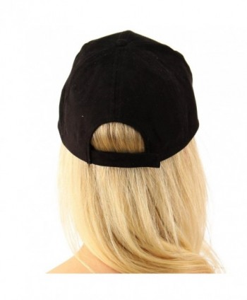 Floral Embroidery Velvet Baseball Hat in Women's Baseball Caps